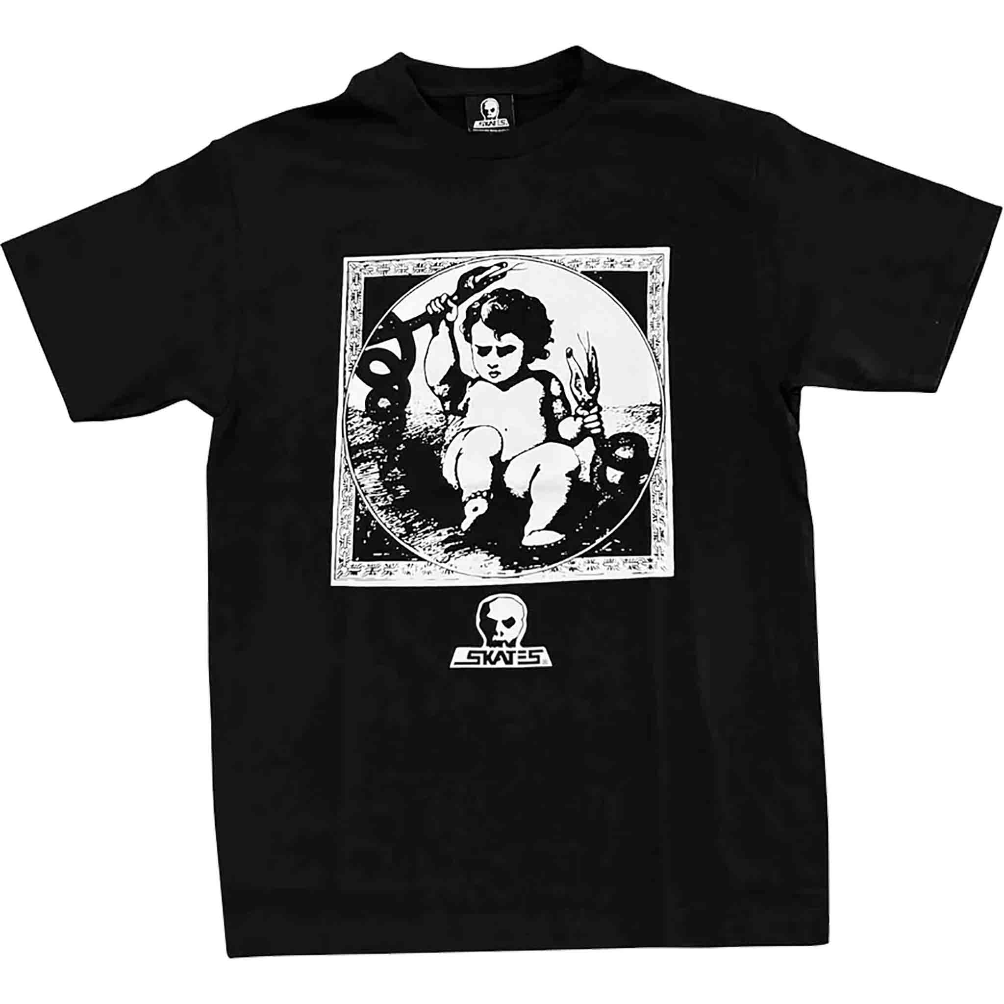 Skull Skates Wee Boy Tee Black T Shirt