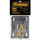 Slappy Slabs 3mm Low Risers Black Skateboard Accessories