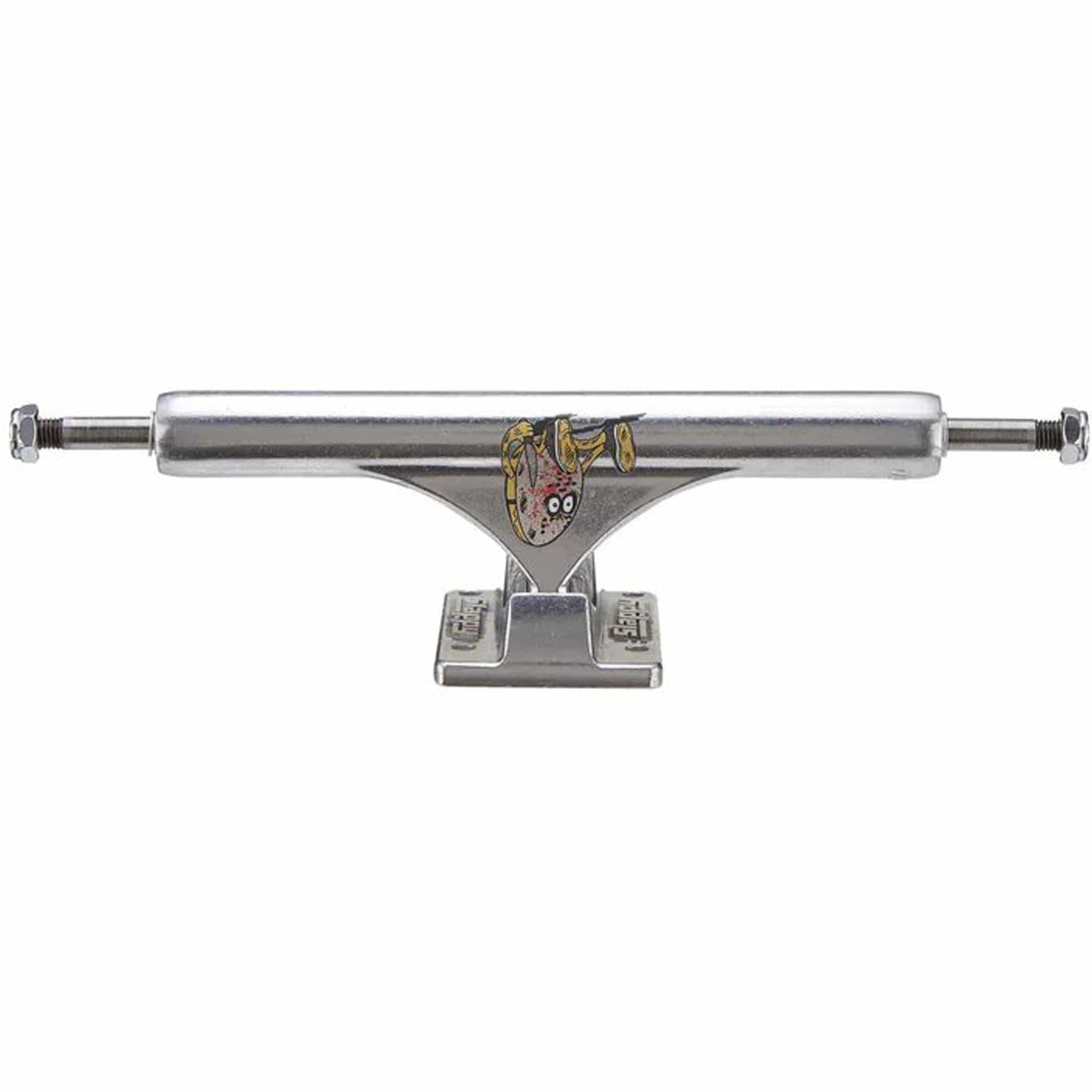 Slappy ST1 Curb Killer 10" Skateboard Truck Polished Skateboard Trucks