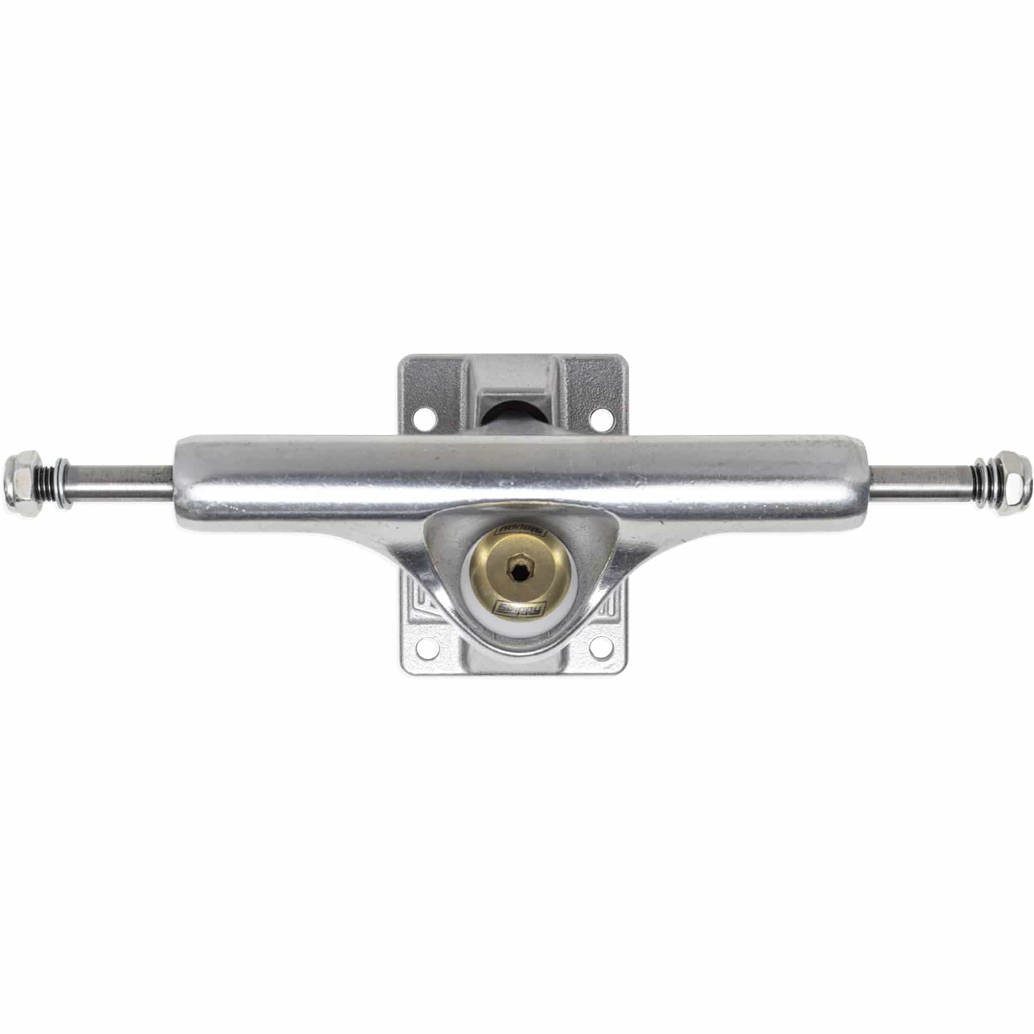 Slappy ST1 Inverted Hollow Lights Ultra Low Kingpin Polished Gold Skateboard Trucks 8.25" Skateboard Trucks