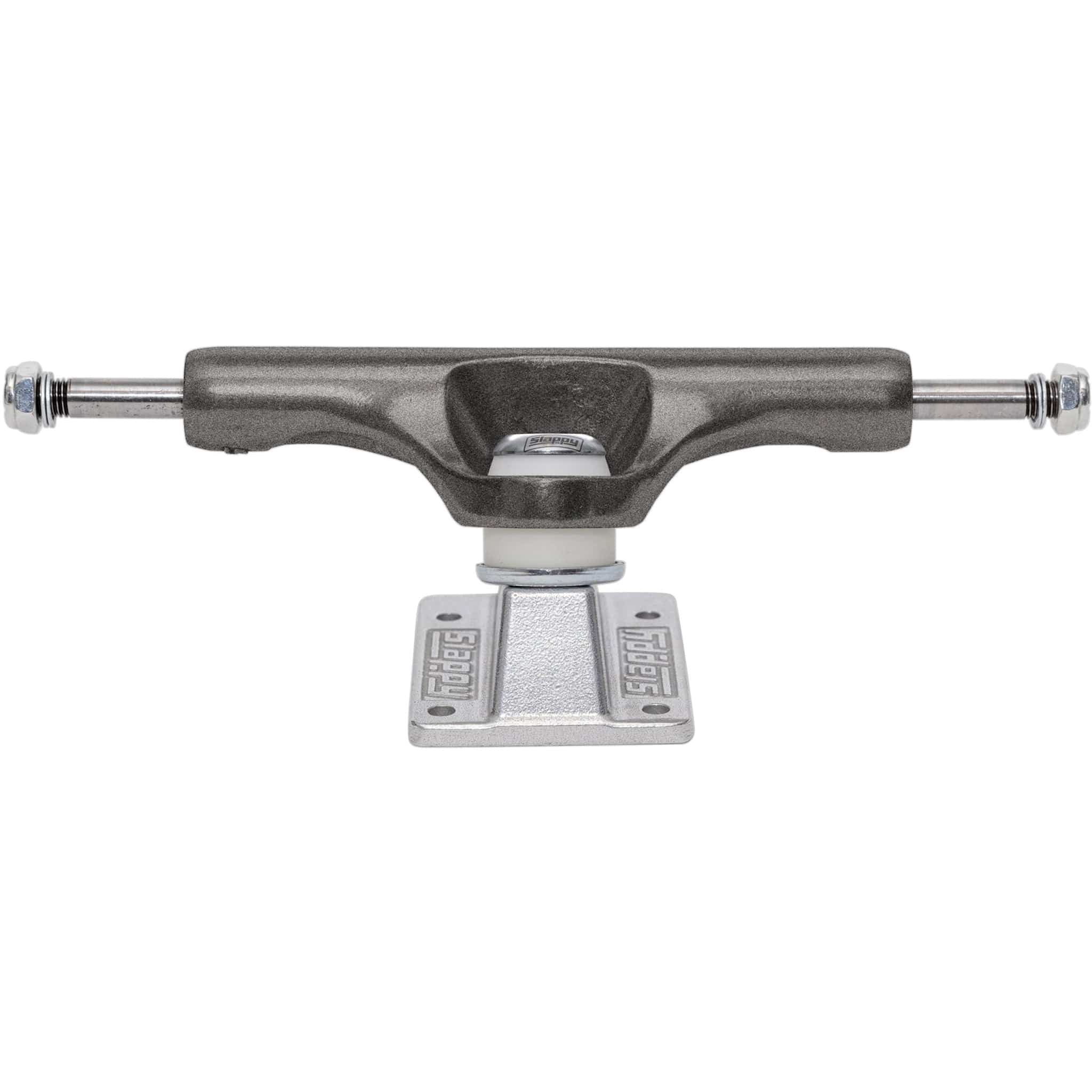 Slappy ST1 Inverted Hollow Lights Ultra Low Kingpin Skateboard Trucks Gunmetal 8.25" Skateboard Trucks