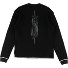 Slipknot X Welcome Masks Boxy Contrast Stitch Thermal T Shirt