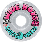 Snot Wide Boys 101a 53mm Skateboard Wheels Clear Skateboard Wheels
