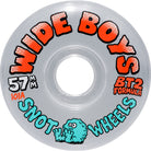 Snot Wide Boys 101a 57mm Skateboard Wheels Clear Skateboard Wheels