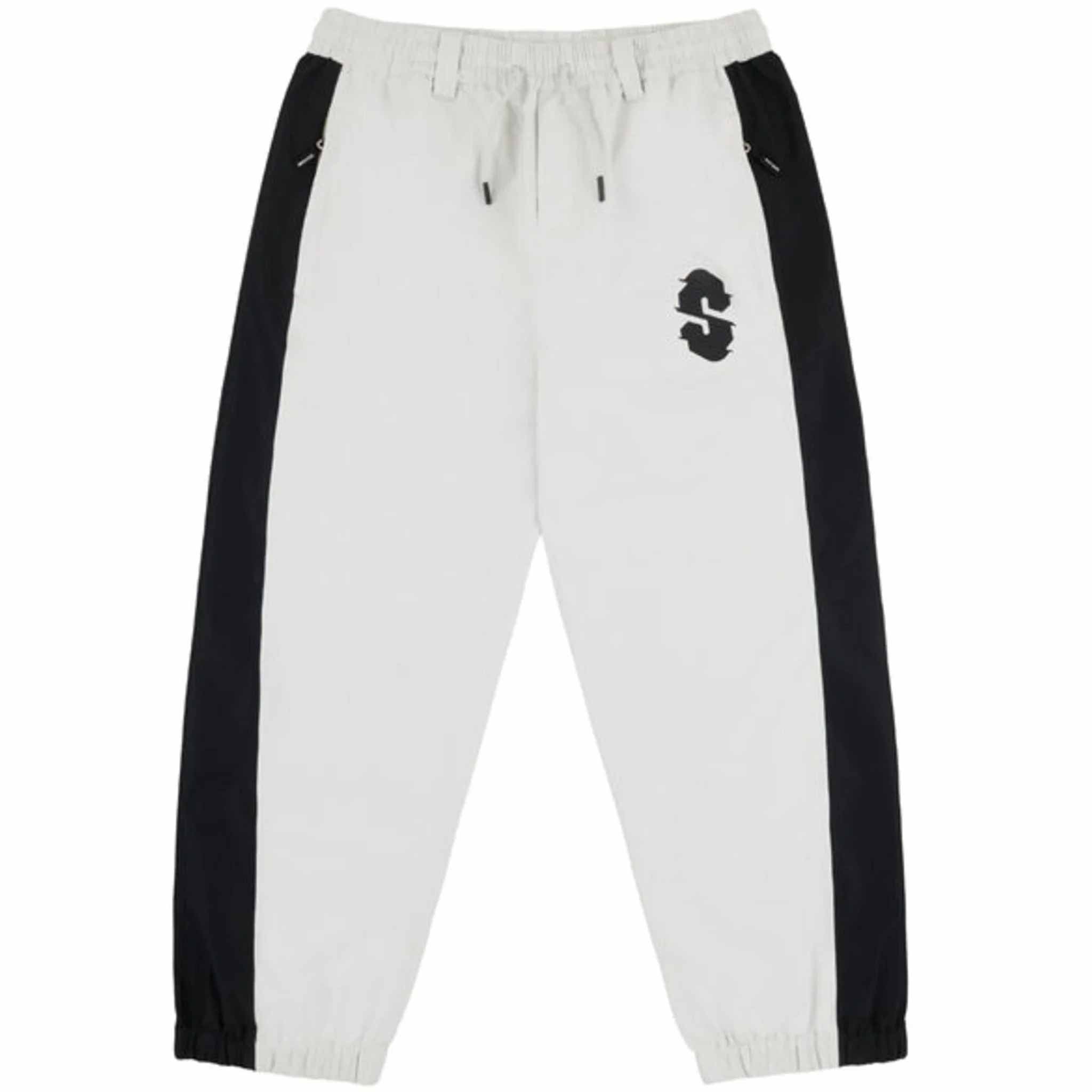 Souvenir 2.5 Ply Recession Pant Marshmallow Black Mens Snowboard Pants