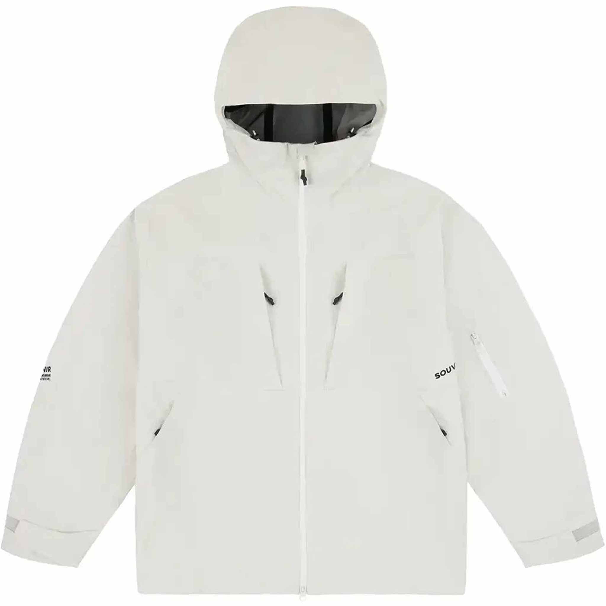 Souvenir 3ply Ripstop Shell Marshmallow Mens Snowboard Coat