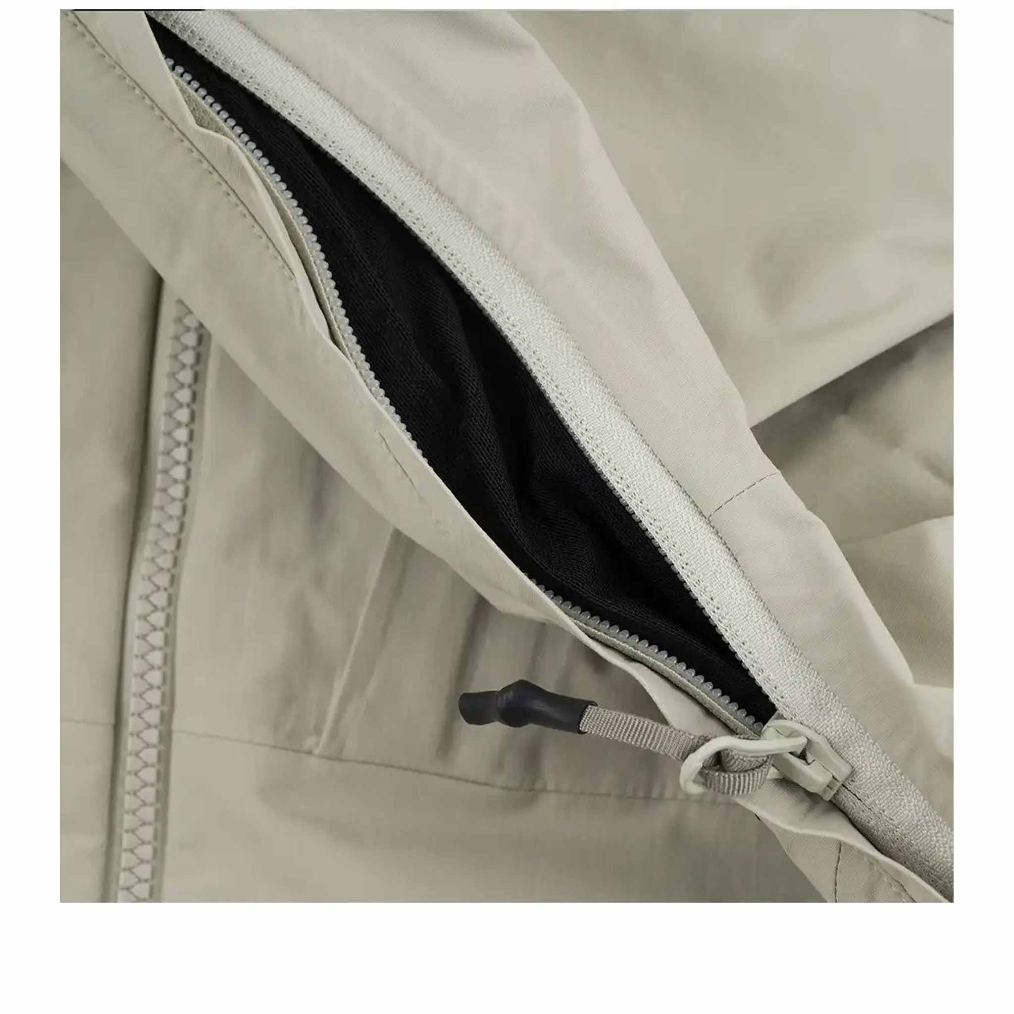 Souvenir 3ply Ripstop Shell Putty Mens Snowboard Coat