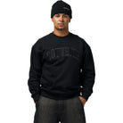 Souvenir Collegiate Crew Black Sweatshirts