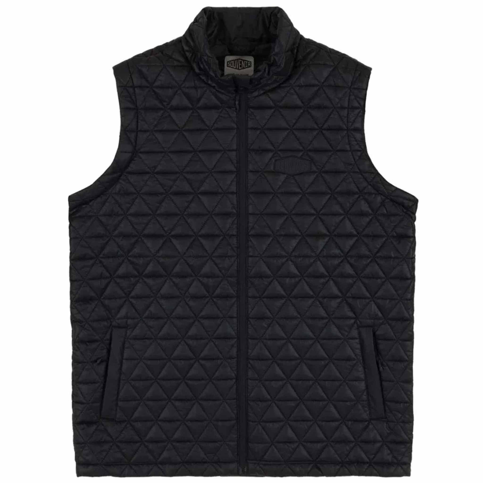 Souvenir Convertible Micro Puffer Jacket Black Casual Jackets