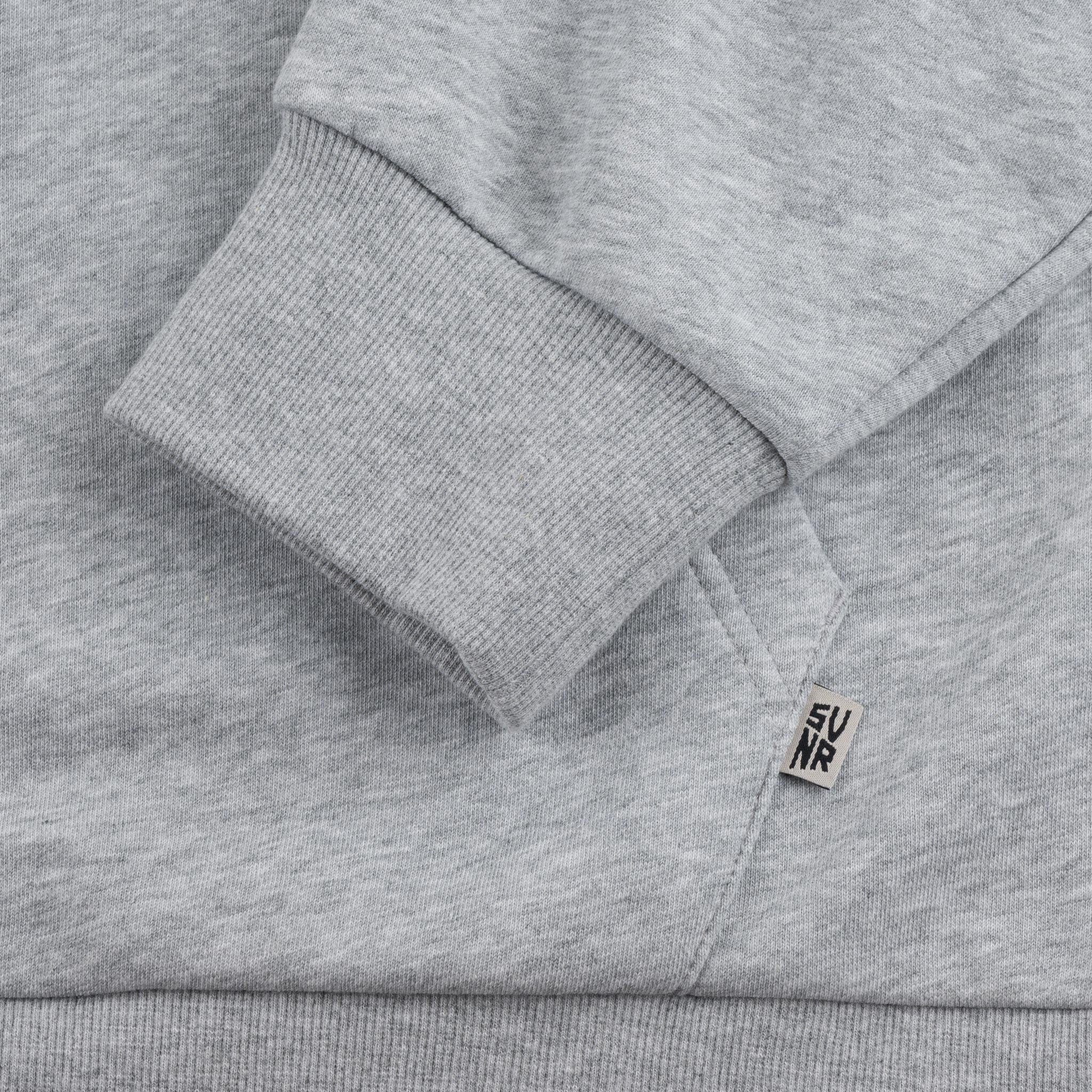 Souvenir Embossed Hoody Heather Grey 2025 Sweatshirts