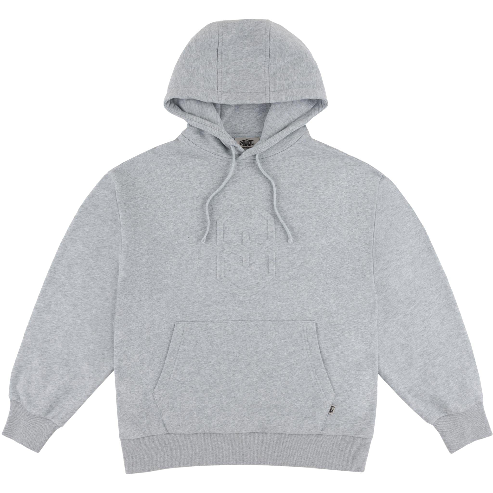 Souvenir Embossed Hoody Heather Grey 2025 Sweatshirts