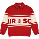 Souvenir Fleece Rugby Shirt Barn Red Marshmallow Sweatshirts