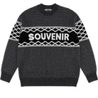 Souvenir Jacquard Sweater Black 2025 Sweatshirts