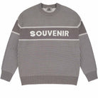 Souvenir Jacquard Sweater Cool Grey Sweatshirts