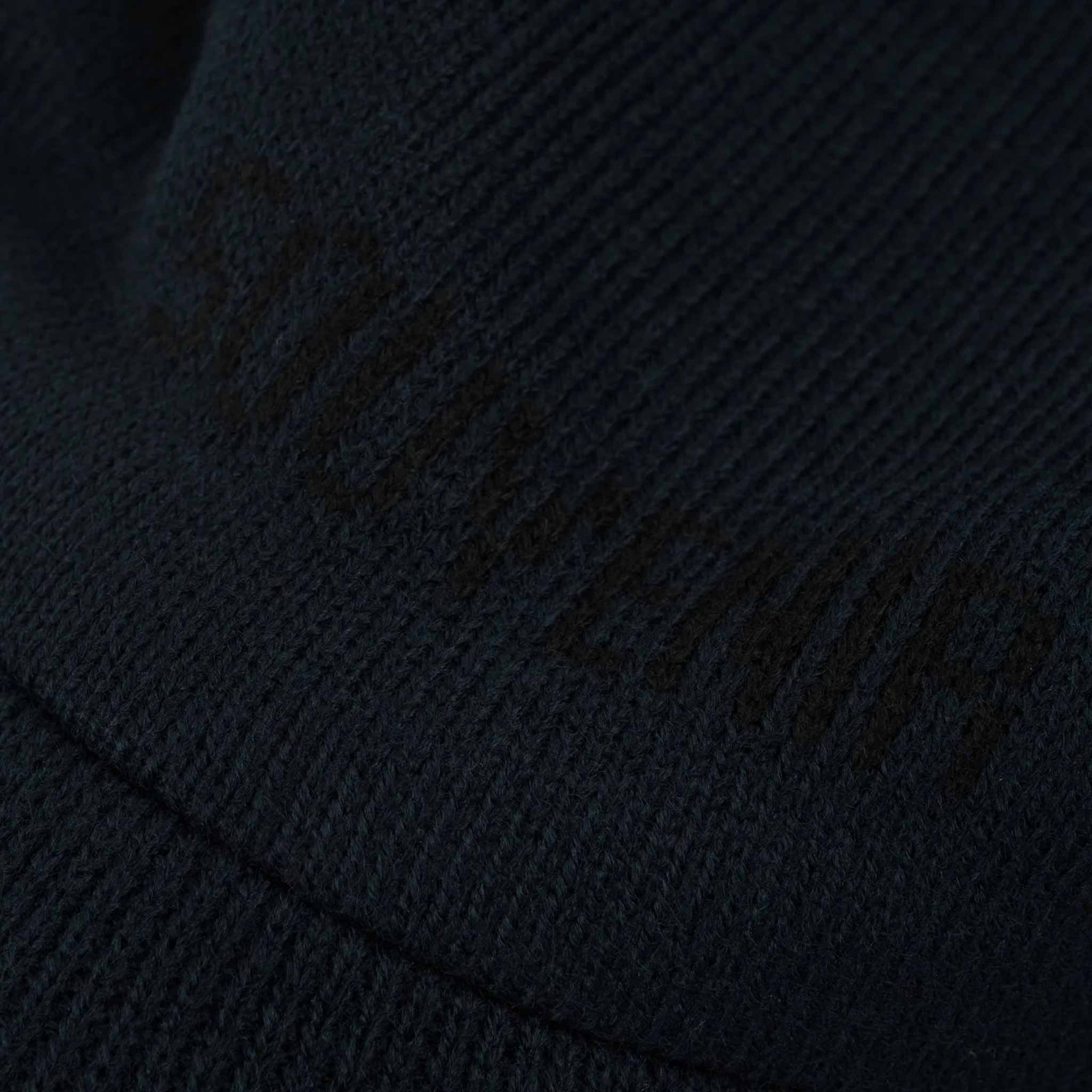 Souvenir Knit Visor Cap Black Hats
