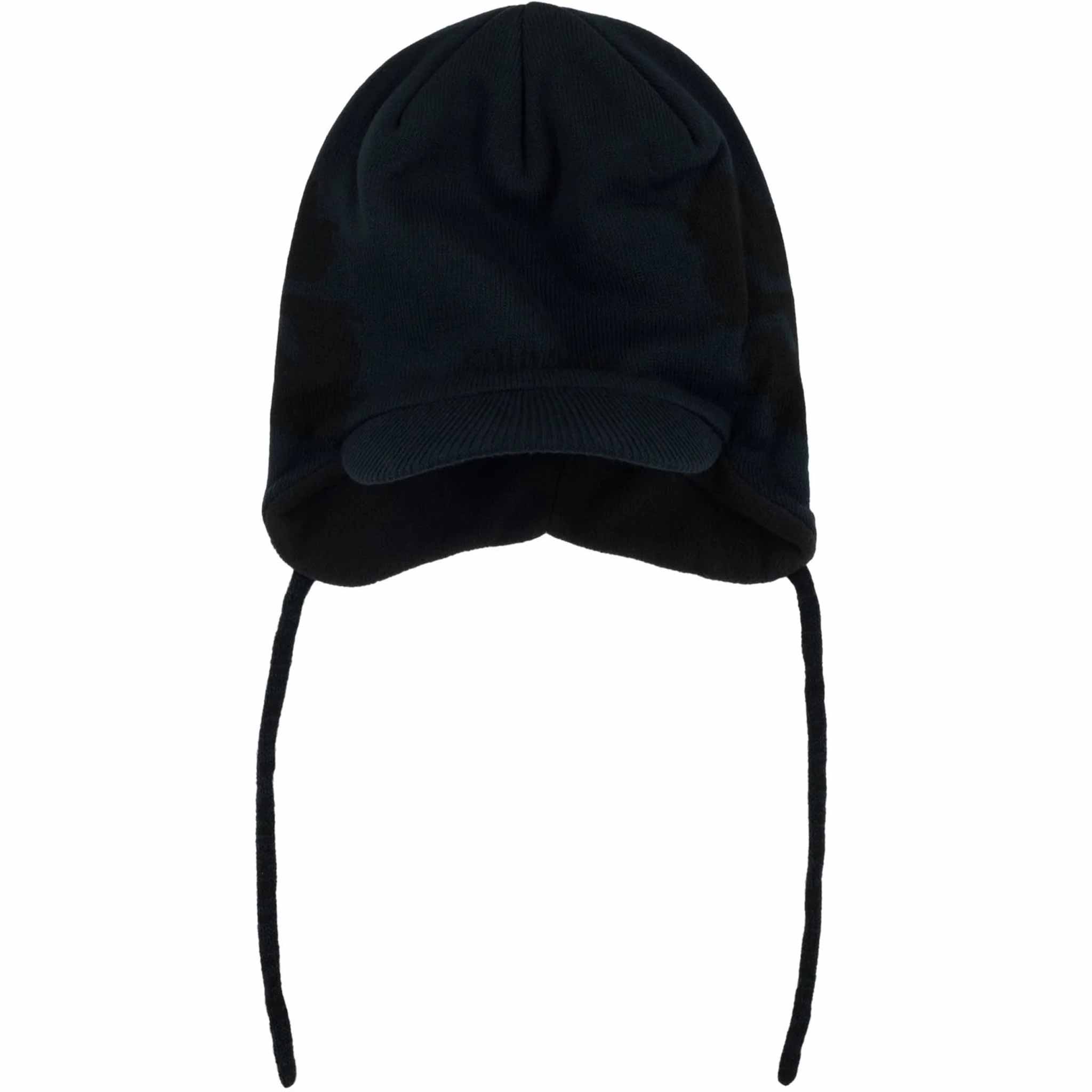 Souvenir Knit Visor Cap Black Hats