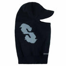 Souvenir Knit Visor Facemask Black Facemask