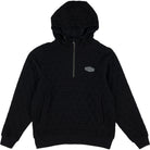 Souvenir Quilted Hoodie Black Sweatshirts