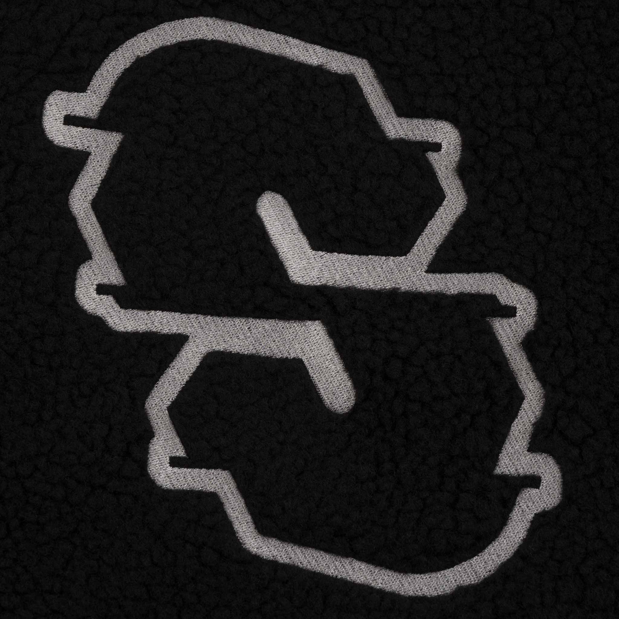 Souvenir Sherpa Crew Black Sweatshirts