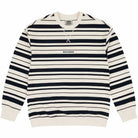 Souvenir Striped Ultra Pique Sweatshirt Marshmallow Sweatshirts
