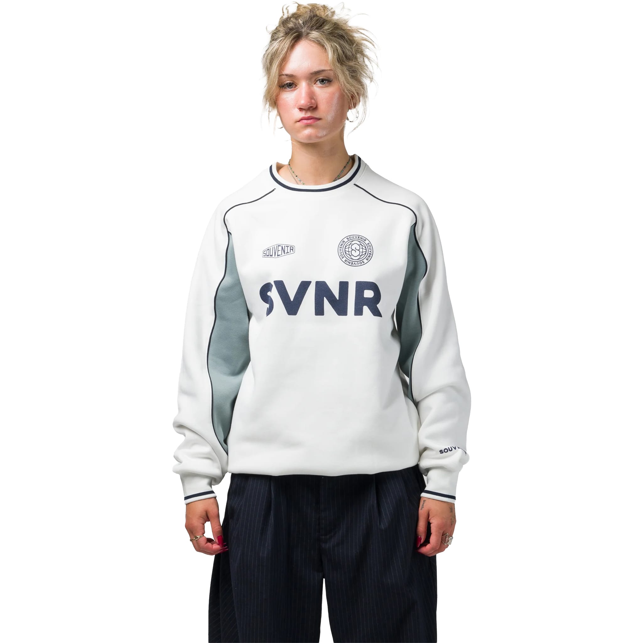 Souvenir Team Crew Optic White Sweatshirts