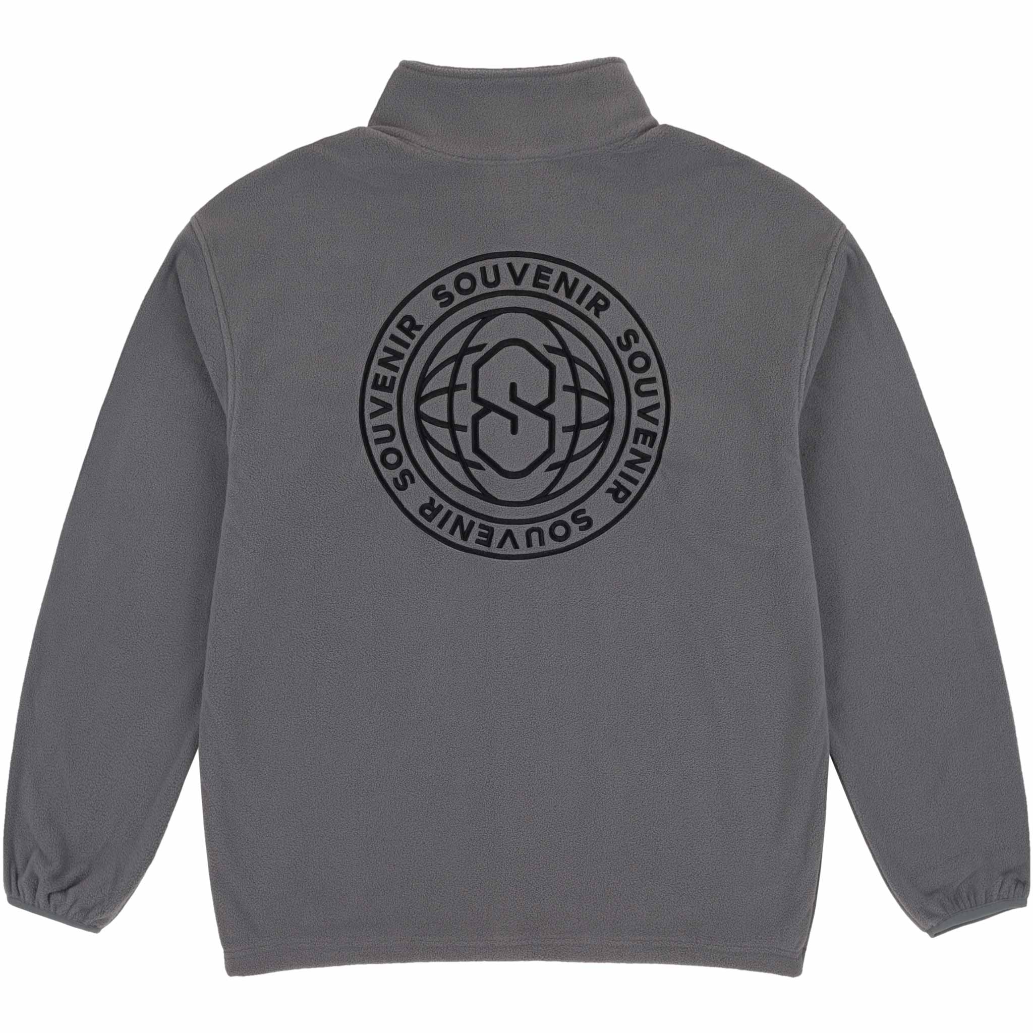 Souvenir Tech Fleece Zip Up Cool Grey Sweatshirts