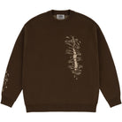 Souvenir X Balti Skull Jacquard Sweater Brown Sweatshirts