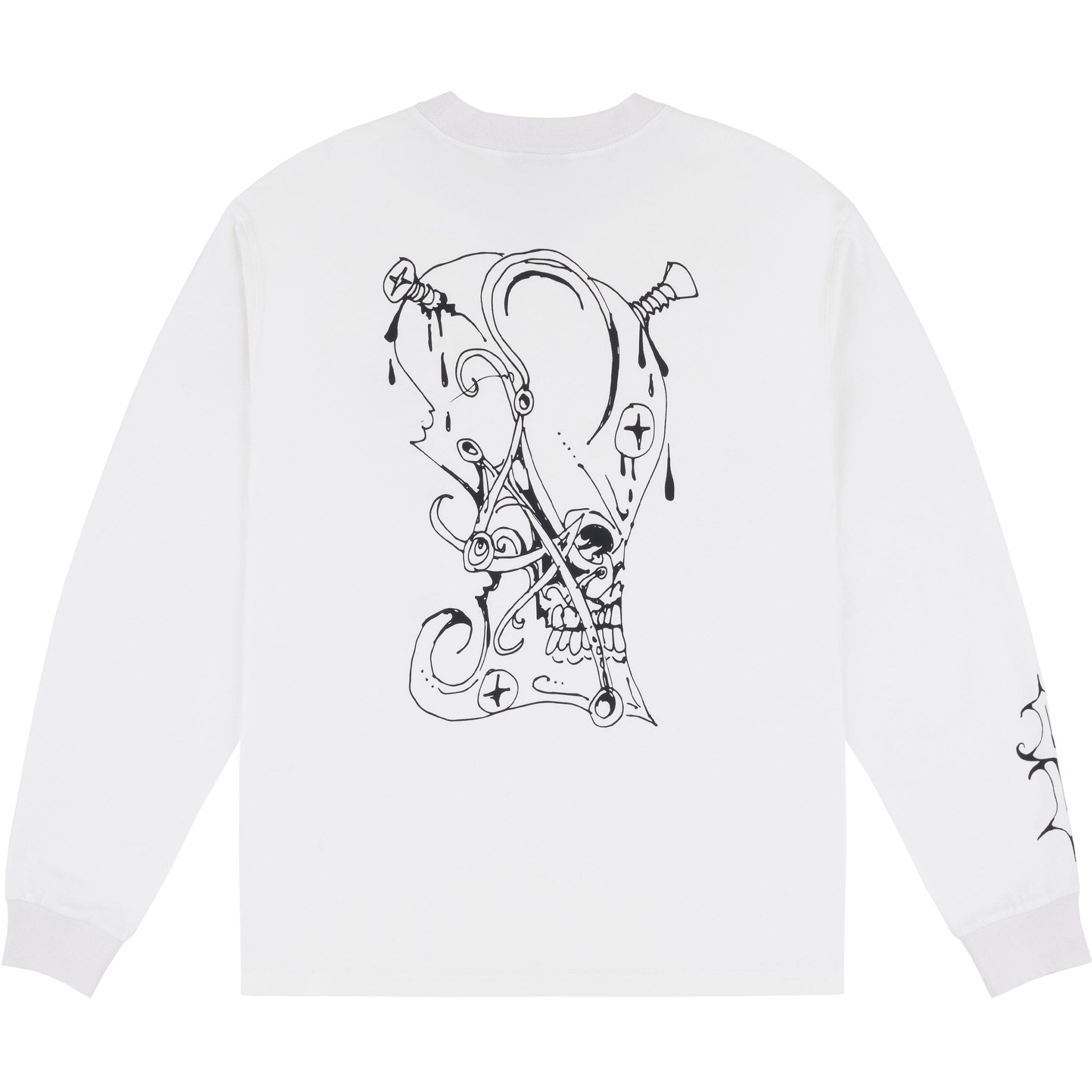 Souvenir X Balti Team Long Sleeve Tee White T Shirt