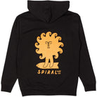 Spiral Wax Co Sungod Hoodie Black Sweatshirts