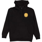 Spiral Wax Co Sungod Hoodie Black Sweatshirts