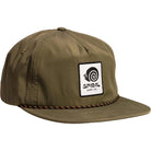 Spiral Wax Co Touring Waterproof Snapback Hat Black Hats