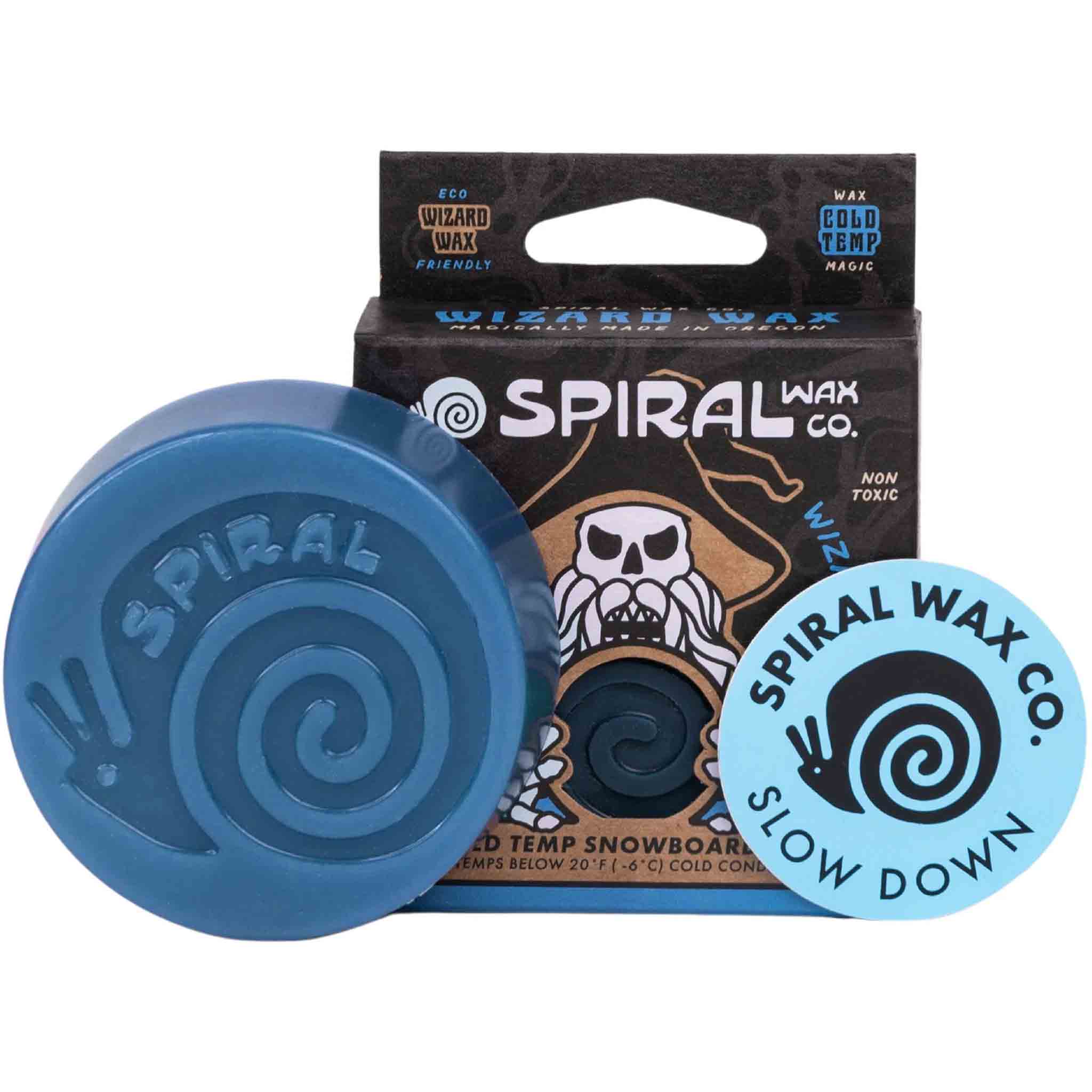 Spiral Wizard Cold Wax Ski & Snowboard Wax