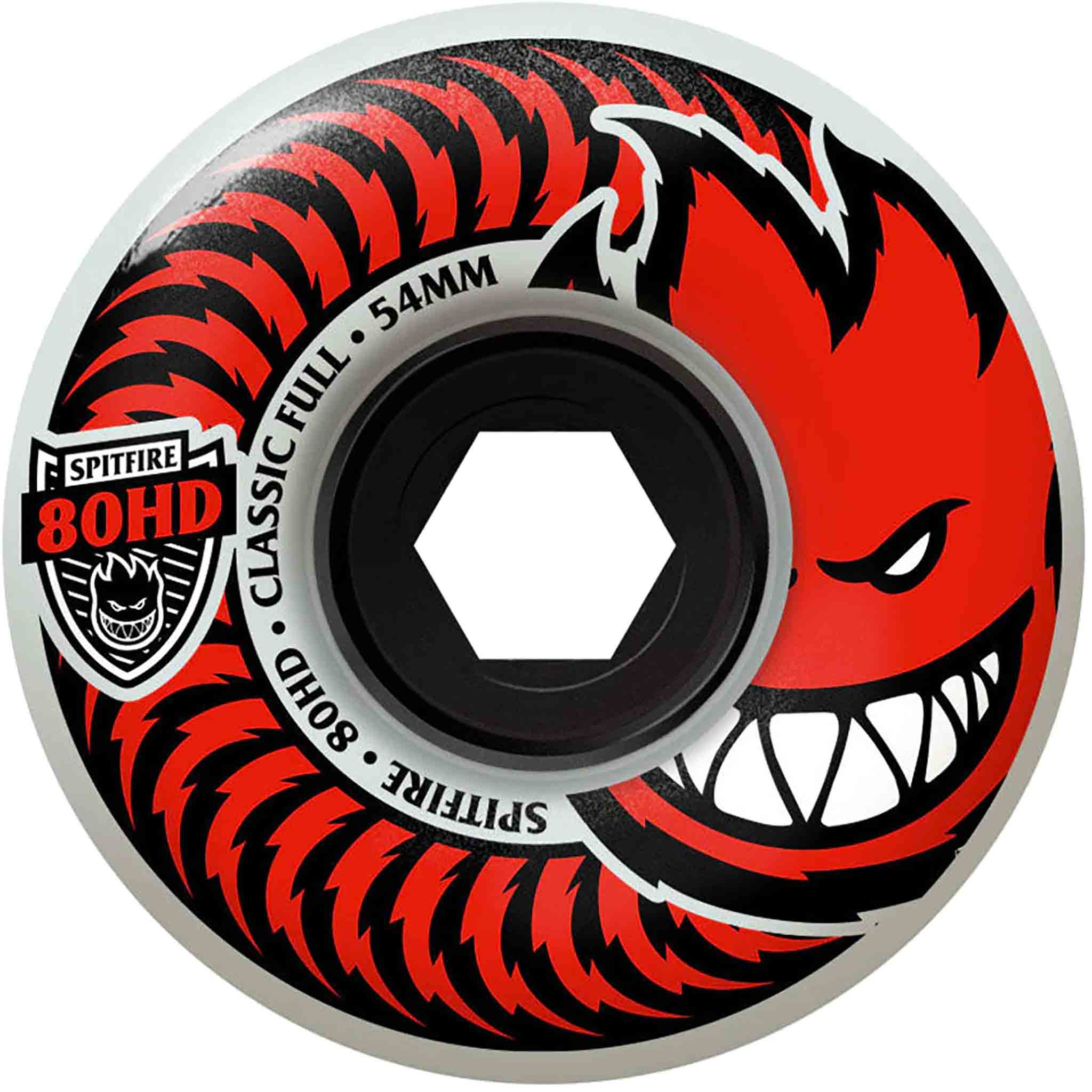 Spitfire 80HD Classic Full 56mm Skateboard Wheels