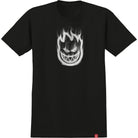 Spitfire Bighead Smoke Tee Black T Shirts