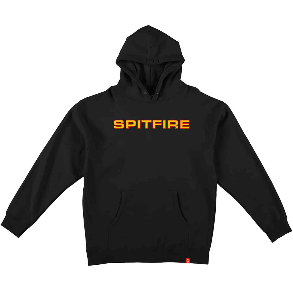 Spitfire Classic 87 Pullover Hoodie Black/Gold Sweatshirts