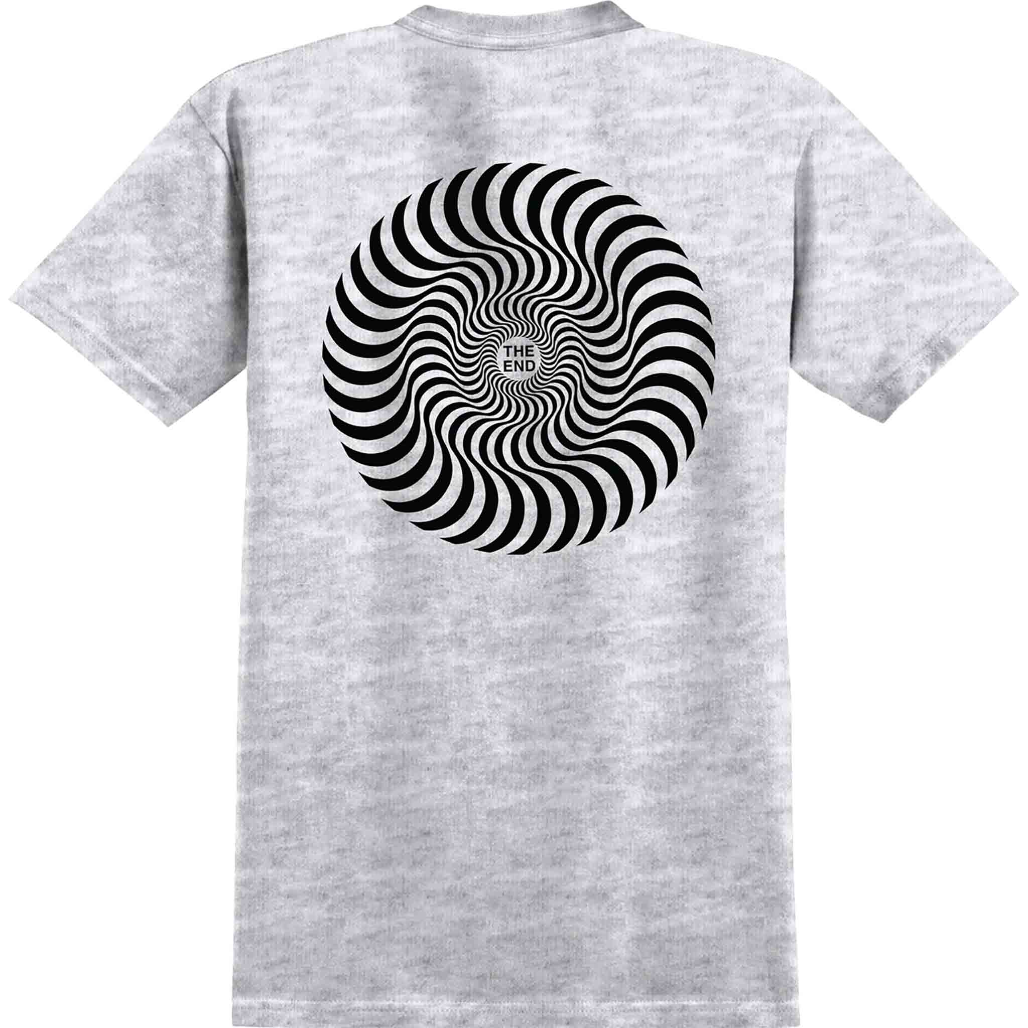 Spitfire Classic Swirl Tee Ash T Shirt