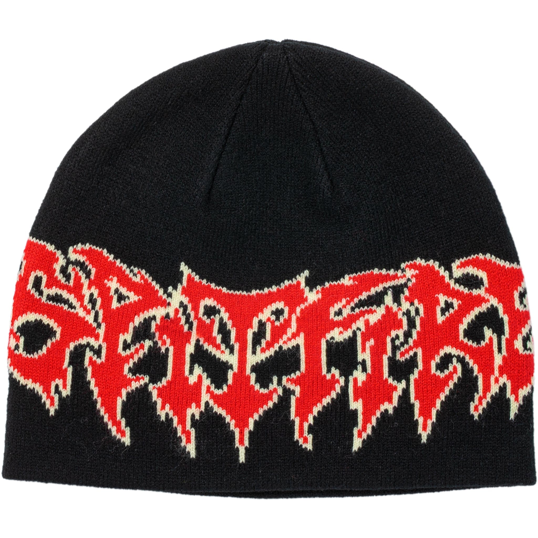 Spitfire Demon Script Skully Beanie Black Beanie
