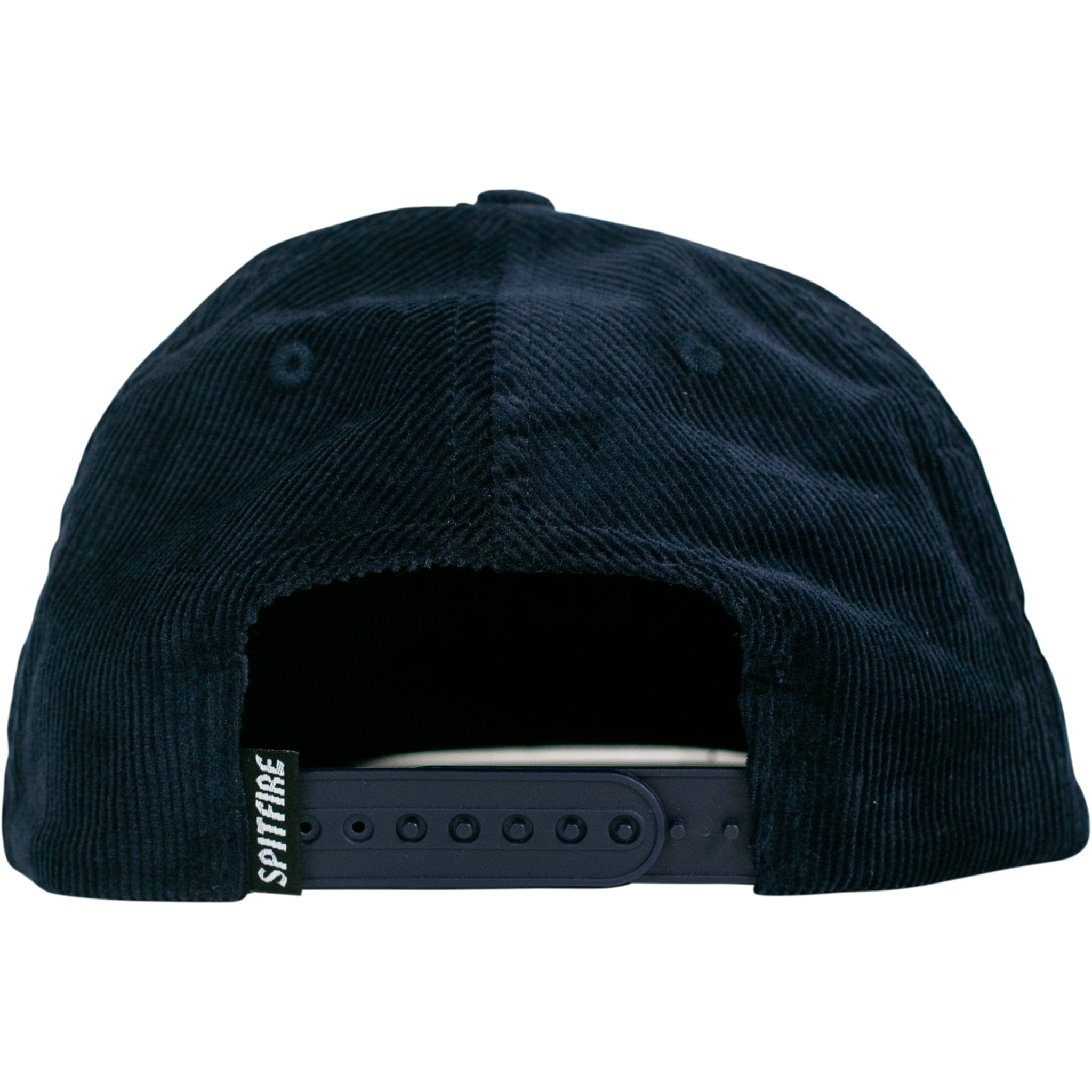 Spitfire Demon Script Snapback Hat Navy Hats