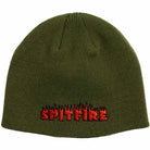 Spitfire Demonseed Script Skully Beanie Olive Beanie