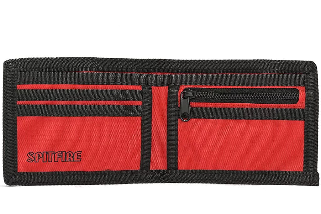 Spitfire Eternal BI-Fold Wallet Black Red Wallets