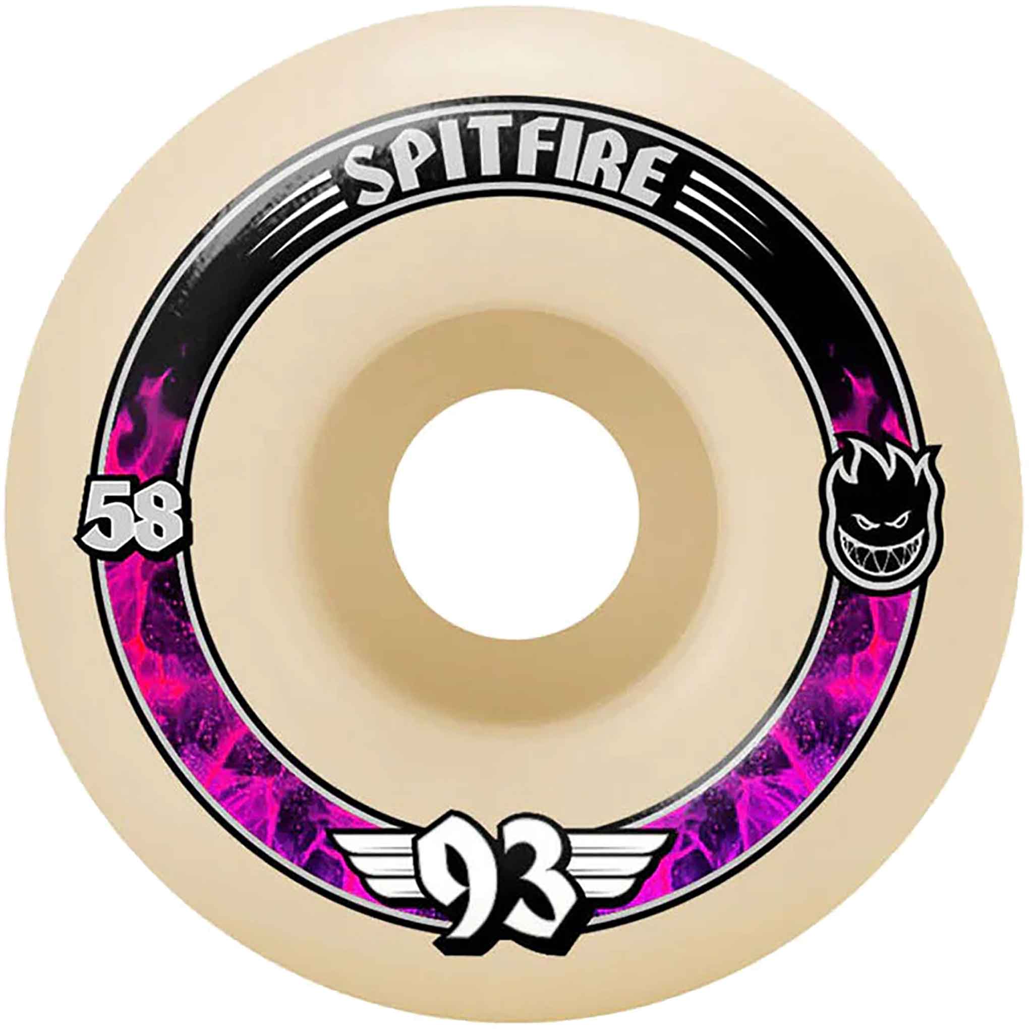 Spitfire Formula Four 93a Radial 58mm Skateboard Wheels