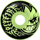 Spitfire Formula Four 99d Deathmask II Bighead Glow Radial Full Skateboard Wheels 54mm Skateboard Wheels