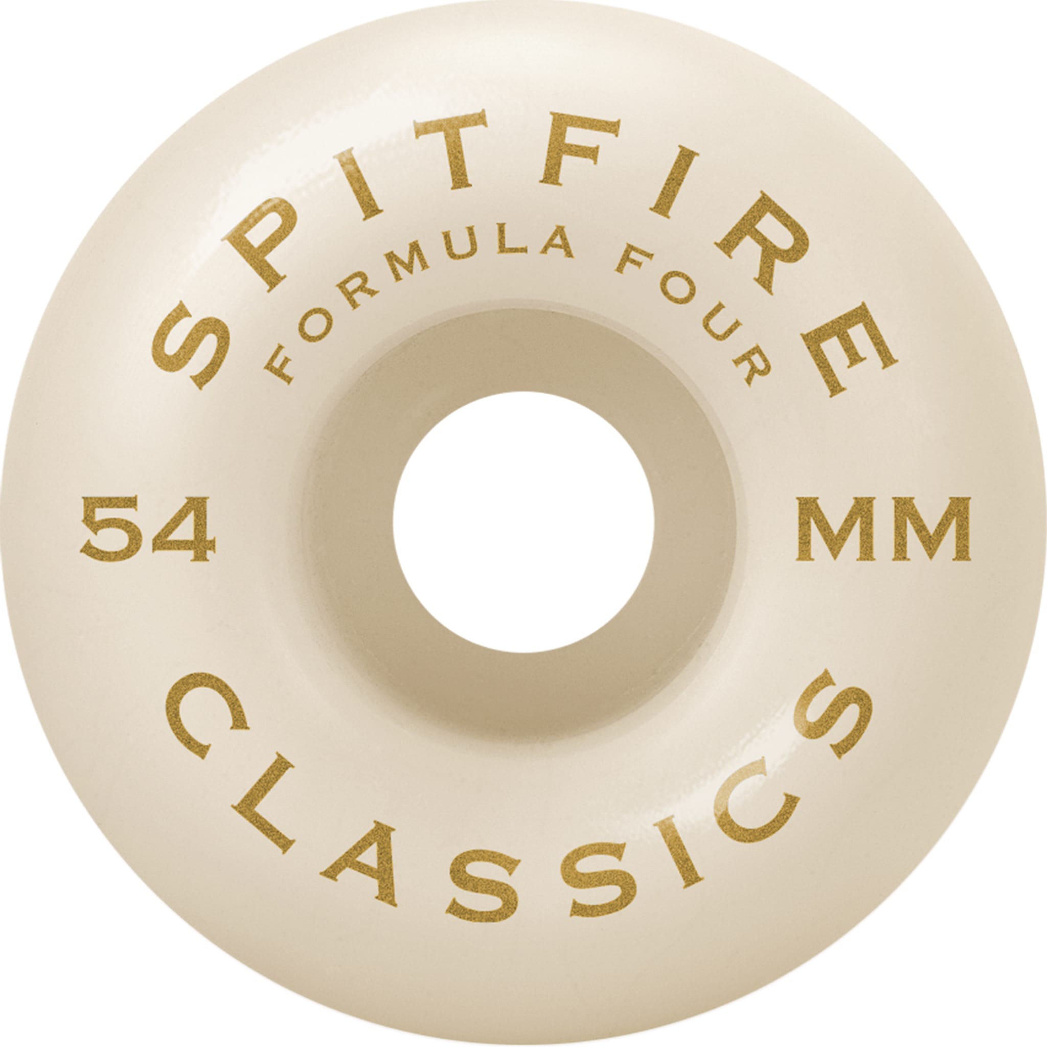 Spitfire Formula Four Classic Skateboard Wheels 101d 54mm Skateboard Wheels