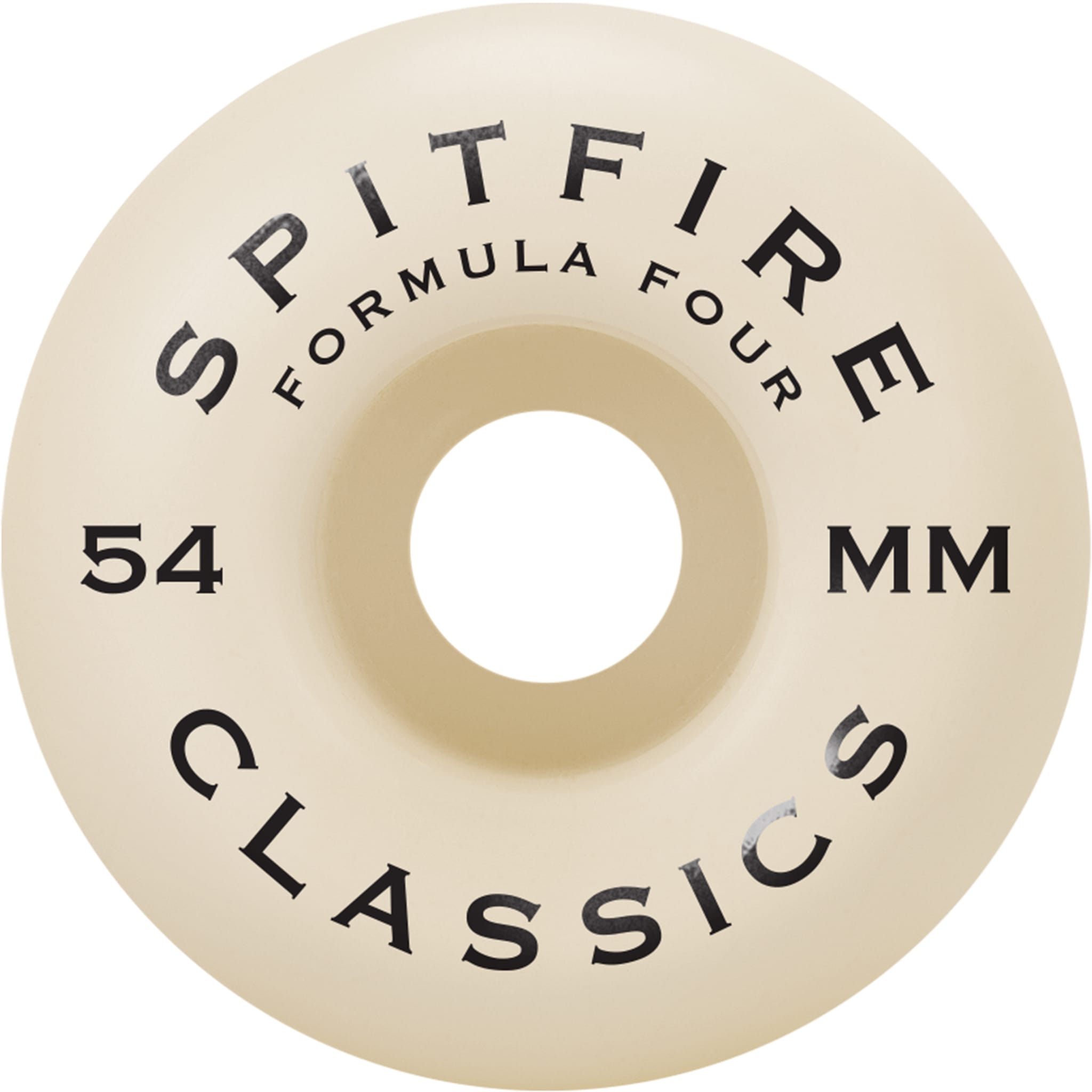Spitfire Formula Four Classic Skateboard Wheels 97d 54mm Skateboard Wheels