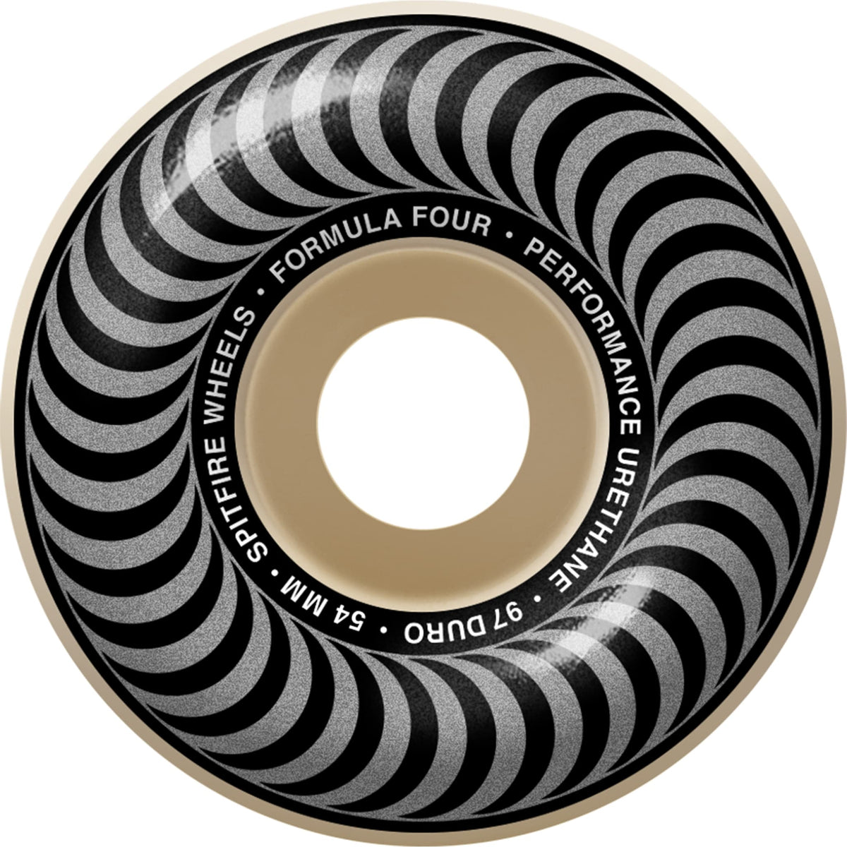 Spitfire Formula Four Classic Skateboard Wheels 97d 54mm - Sanction ...