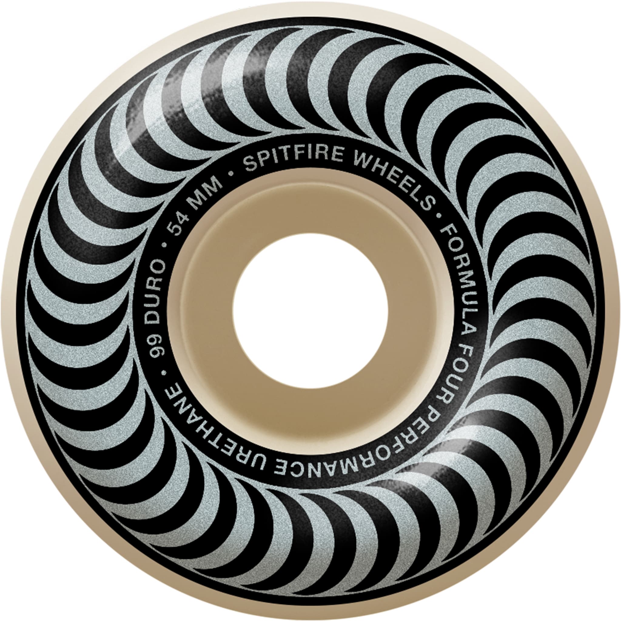 Spitfire Formula Four Classic Skateboard Wheels 99d 54mm Skateboard Wheels
