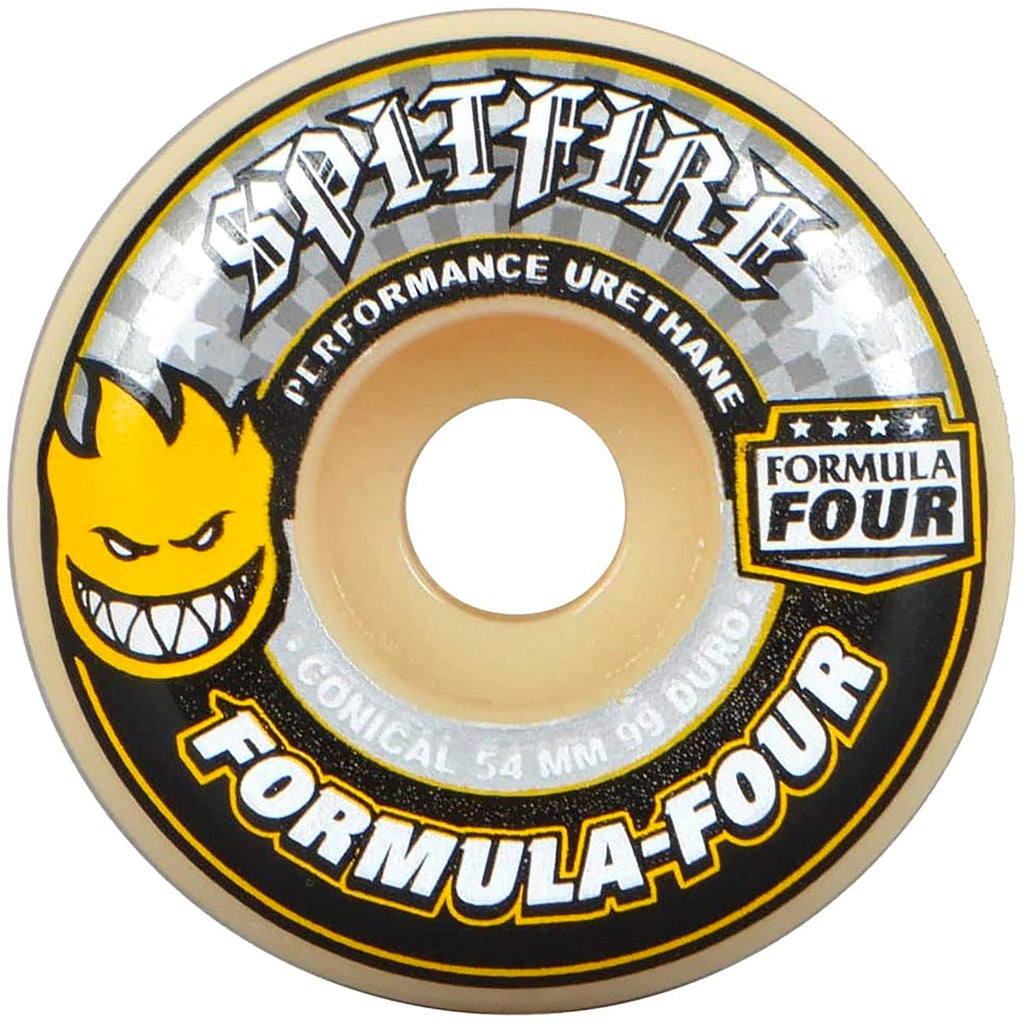 Spitfire Formula Four Conical 54mm 99d Skateboard Wheels