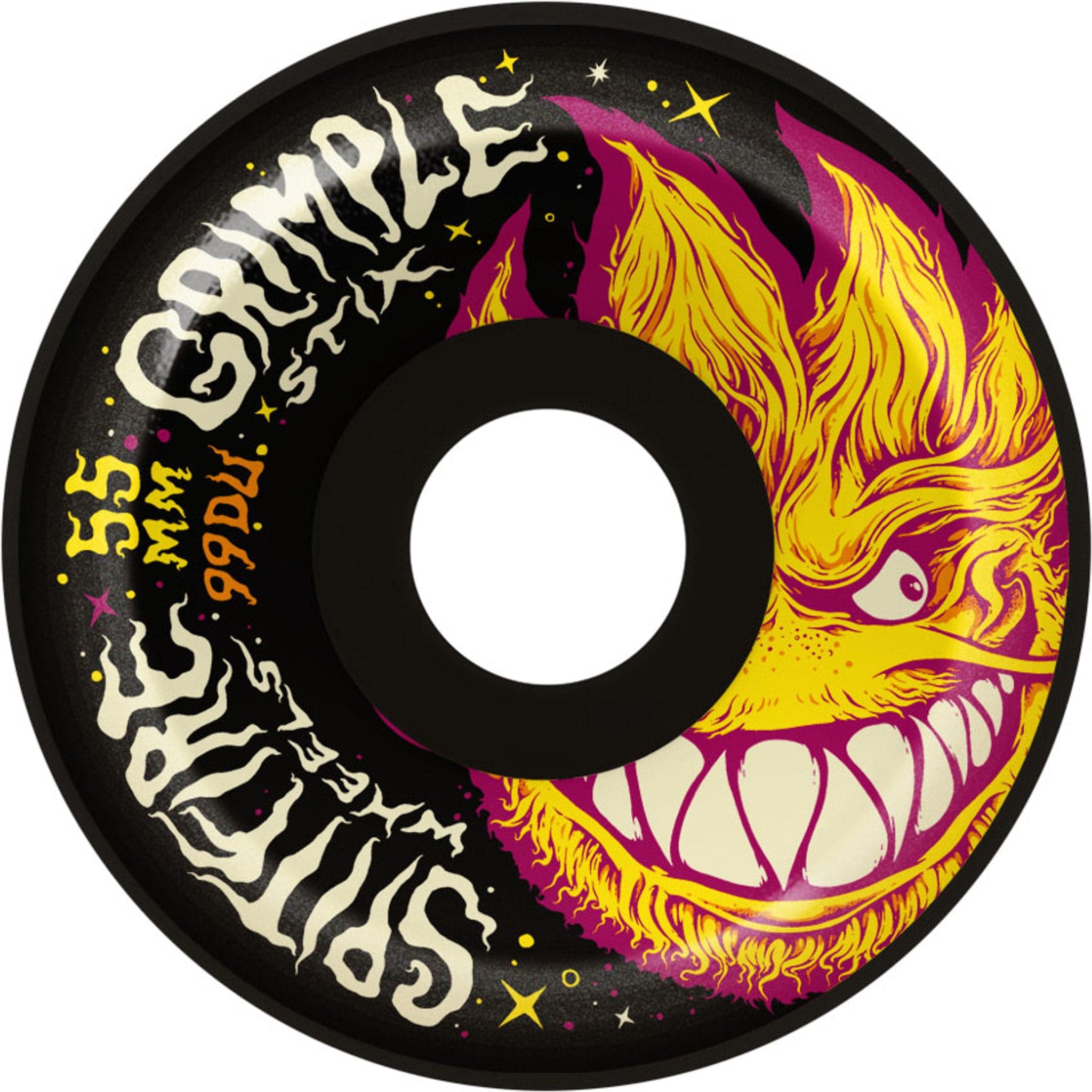 Spitfire Formula Four Grimple Head Lock In Full 99d 55mm Skateboard Wheels Skateboard Wheels