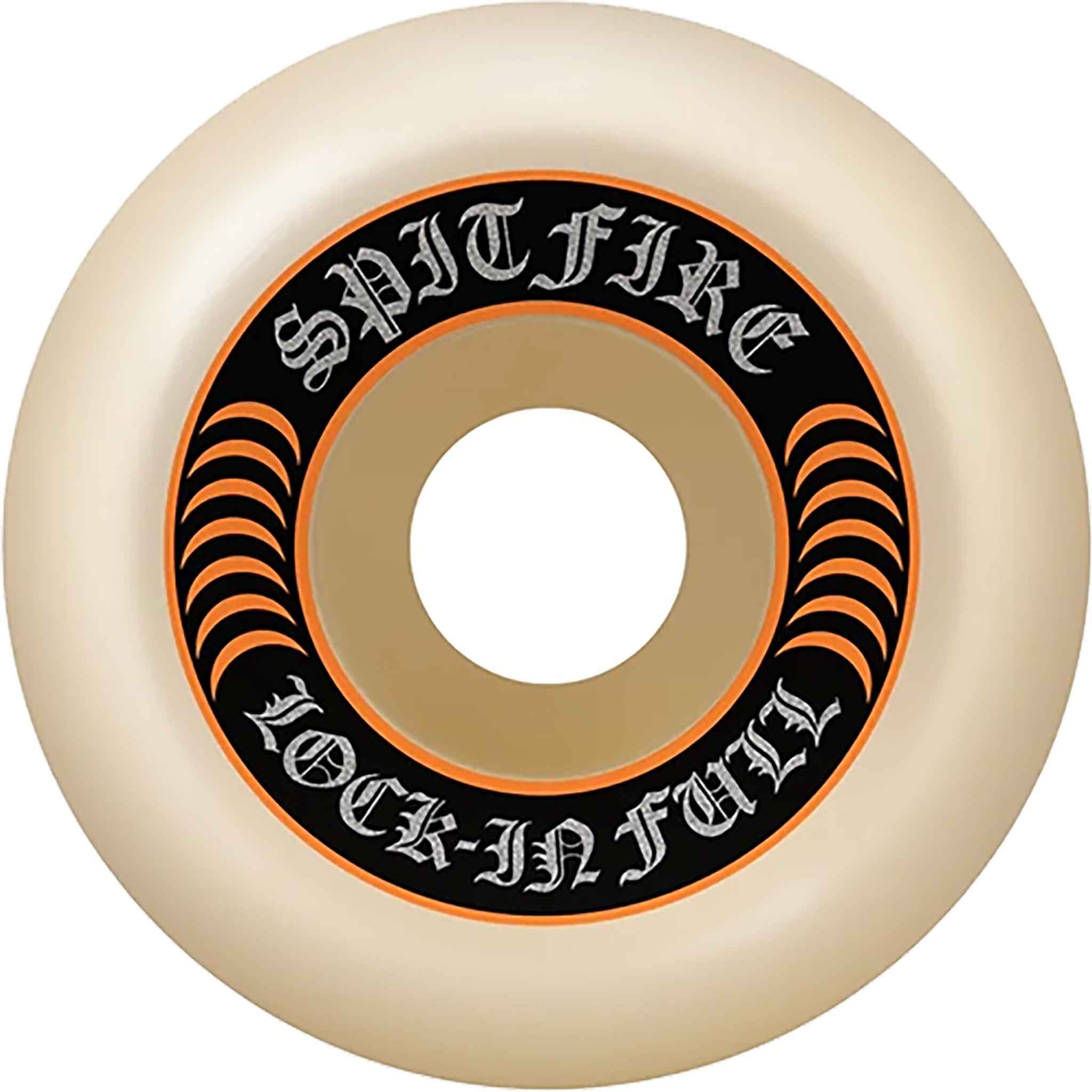 Spitfire Formula Four Lock-Ins Full Skateboard Wheels 99d 54mm