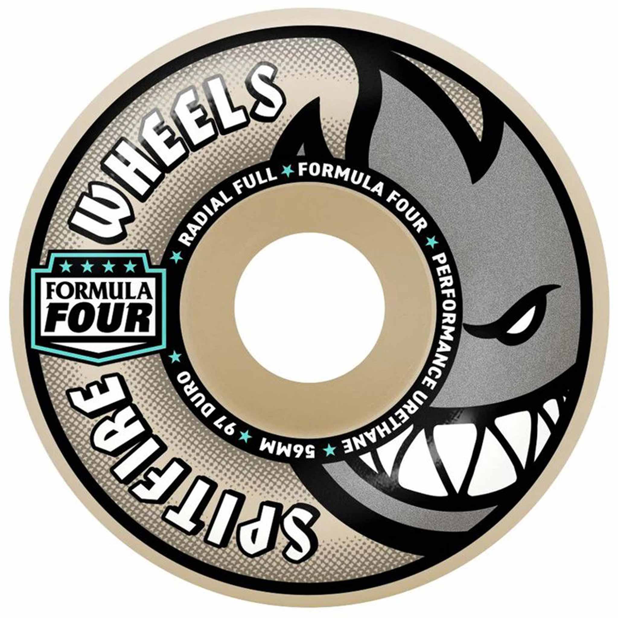 Spitfire Formula Four Reformulated Radial Full 97 56mm Skateboard Wheels Skateboard Wheels